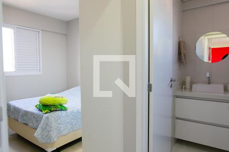 Suite de apartamento para alugar com 2 quartos, 60m² em Jardim, Santo André