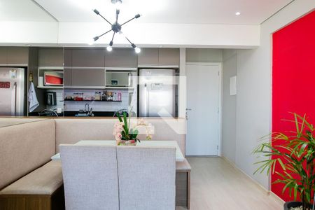 Sala de apartamento para alugar com 2 quartos, 60m² em Jardim, Santo André