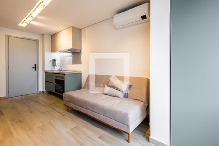 Sala de apartamento para alugar com 1 quarto, 38m² em Pinheiros, São Paulo