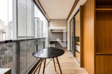 Varanda de apartamento para alugar com 1 quarto, 38m² em Pinheiros, São Paulo