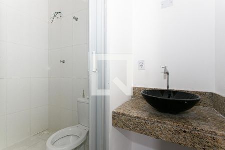 Banheiro de apartamento para alugar com 1 quarto, 30m² em Vila Marieta, São Paulo