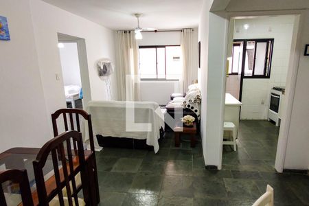 Sala de apartamento para alugar com 2 quartos, 79m² em Flórida, Praia Grande