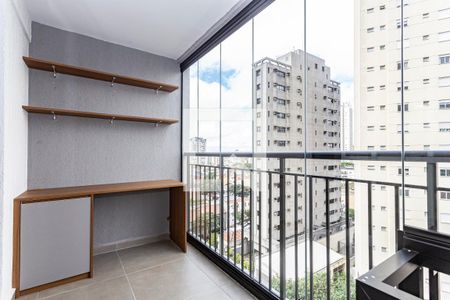 Varanda de kitnet/studio para alugar com 1 quarto, 27m² em Vila Mariana, São Paulo