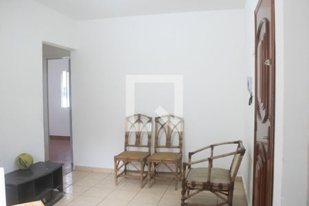 Sala de apartamento para alugar com 1 quarto, 35m² em Vila Tupi, Praia Grande