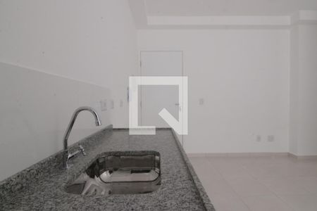 Cozinha de apartamento para alugar com 1 quarto, 30m² em Vila Guilhermina, São Paulo