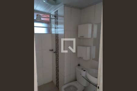 Banheiro de apartamento à venda com 2 quartos, 57m² em Califórnia, Belo Horizonte