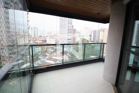 Varanda da Sala de apartamento à venda com 3 quartos, 124m² em Vila Mariana, São Paulo