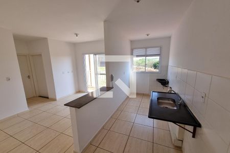 Cozinha - Lavanderia de apartamento para alugar com 2 quartos, 48m² em Bonfim Paulista, Ribeirão Preto