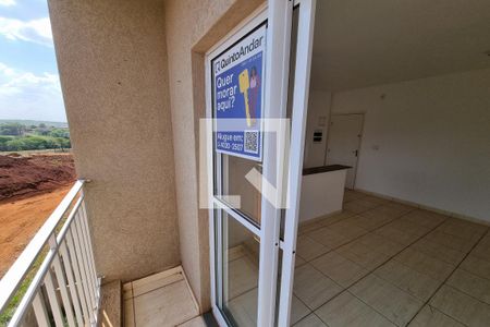 Placa Banner de apartamento para alugar com 2 quartos, 48m² em Bonfim Paulista, Ribeirão Preto