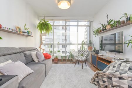 Sala de apartamento para alugar com 3 quartos, 122m² em Santa Cecilia, São Paulo