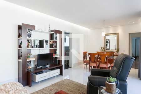 Sala de apartamento à venda com 3 quartos, 113m² em Vila da Serra, Nova Lima