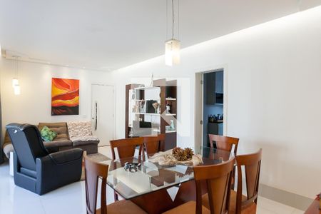 Sala de apartamento à venda com 3 quartos, 113m² em Vila da Serra, Nova Lima