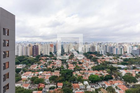 Sala - Vista de apartamento à venda com 3 quartos, 143m² em Brooklin Novo, São Paulo