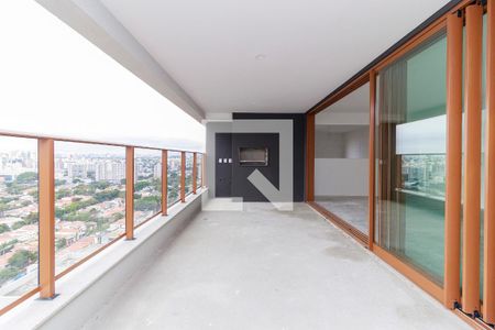 Sala - Varanda de apartamento à venda com 3 quartos, 143m² em Brooklin Novo, São Paulo