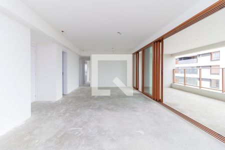 Sala de apartamento à venda com 3 quartos, 143m² em Brooklin Novo, São Paulo