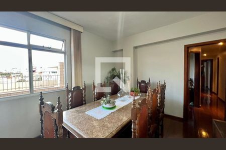 Sala de Jantar de apartamento à venda com 4 quartos, 138m² em Coração Eucarístico, Belo Horizonte