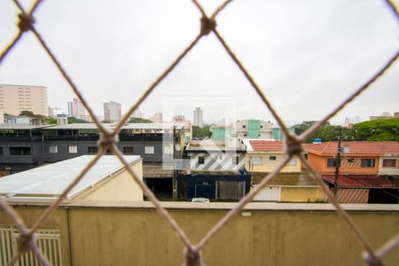 Vista da sala de apartamento à venda com 3 quartos, 84m² em Vila Alzira, Santo André
