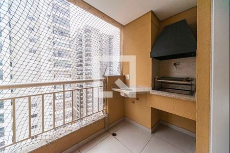 Varanda gourmet de apartamento à venda com 2 quartos, 64m² em Campestre, Santo André