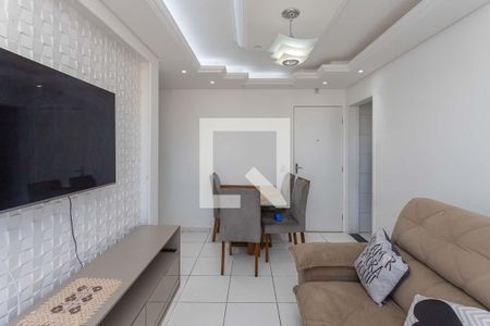 Sala  de apartamento à venda com 2 quartos, 57m² em Centro, Diadema