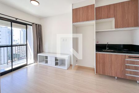 Cozinha de apartamento à venda com 1 quarto, 32m² em Perdizes, São Paulo