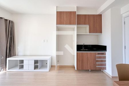 Cozinha de apartamento à venda com 1 quarto, 32m² em Perdizes, São Paulo