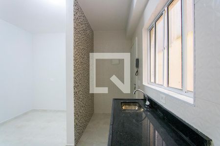 Cozinha de casa para alugar com 1 quarto, 20m² em Vila Humaitá, Santo André
