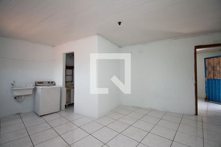 cozinha/lavanderia de kitnet/studio para alugar com 1 quarto, 38m² em Campina, São Leopoldo