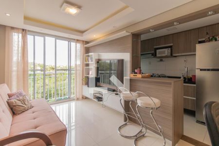 Sala de apartamento à venda com 2 quartos, 60m² em Vila Nova, Porto Alegre