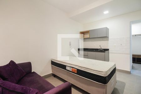 Studio - Quarto e Cozinha  de kitnet/studio para alugar com 1 quarto, 25m² em Vila Matilde, São Paulo