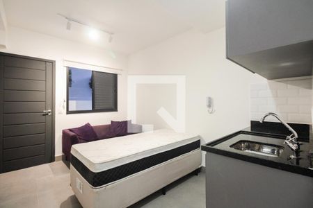 Studio - Quarto e Cozinha  de kitnet/studio para alugar com 1 quarto, 25m² em Vila Matilde, São Paulo