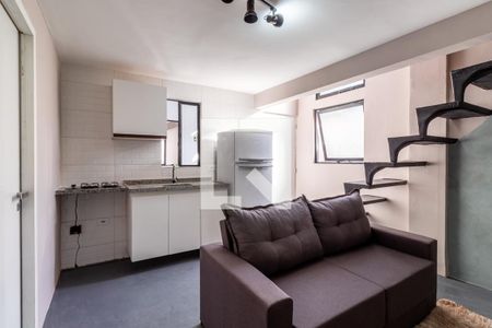 Sala de kitnet/studio para alugar com 1 quarto, 30m² em Jardim Santa Bárbara, Guarulhos