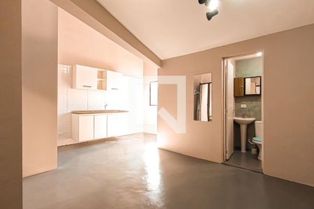 Sala/Cozinha de apartamento para alugar com 1 quarto, 34m² em Jardim Santa Barbara, Guarulhos