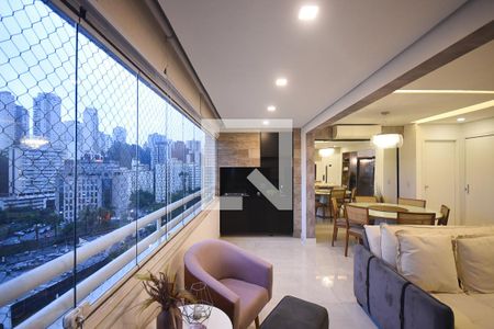 Varanda de apartamento para alugar com 3 quartos, 126m² em Vila Andrade, São Paulo