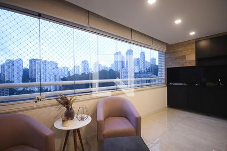 Varanda de apartamento para alugar com 3 quartos, 126m² em Vila Andrade, São Paulo