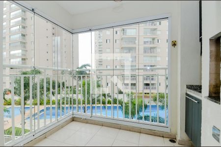 Varanda Gourmet  de apartamento para alugar com 3 quartos, 75m² em Vila Augusta, Guarulhos