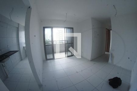 sala e cozinha de apartamento para alugar com 2 quartos, 60m² em Madalena, Recife