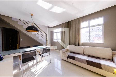 Sala de apartamento à venda com 4 quartos, 188m² em Jardim America, Belo Horizonte