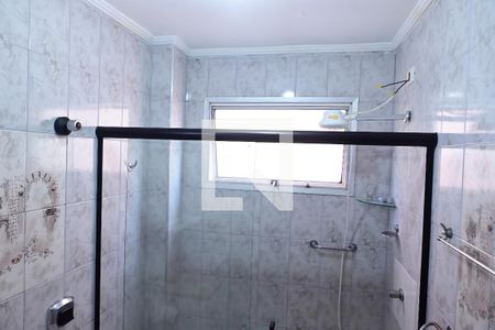 Banheiro de apartamento para alugar com 1 quarto, 42m² em Canto do Forte, Praia Grande