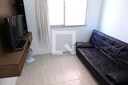 Sala de apartamento para alugar com 1 quarto, 42m² em Canto do Forte, Praia Grande