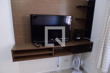 Sala de apartamento para alugar com 1 quarto, 42m² em Canto do Forte, Praia Grande