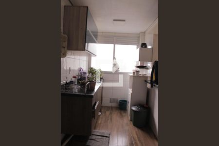 Cozinha de apartamento à venda com 2 quartos, 56m² em Glória, Porto Alegre