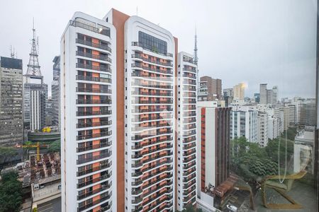 Sala - Vista de apartamento para alugar com 2 quartos, 107m² em Jardim Paulista, São Paulo