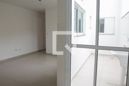 Sala e Cozinha  de apartamento para alugar com 2 quartos, 54m² em Vila Pires, Santo André