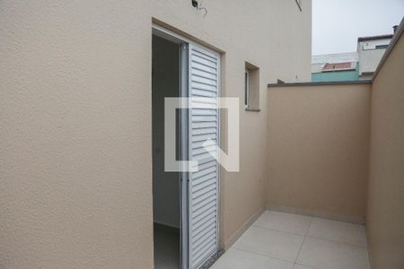 Quintal da Suite  de apartamento para alugar com 2 quartos, 54m² em Vila Pires, Santo André