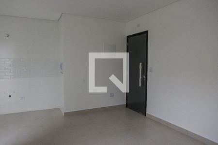 Sala e Cozinha  de apartamento para alugar com 2 quartos, 54m² em Vila Pires, Santo André