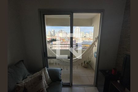 Varanda da Sala de apartamento à venda com 2 quartos, 50m² em Barra Funda, São Paulo