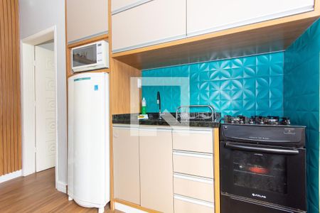 Cozinha de apartamento para alugar com 1 quarto, 32m² em Centro, Curitiba