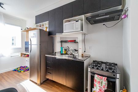 Sala/Cozinha de apartamento para alugar com 1 quarto, 25m² em Vila Butantã, São Paulo