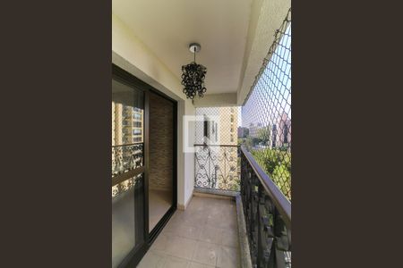 Varanda da Sala de apartamento para alugar com 3 quartos, 109m² em Vila Suzana, São Paulo