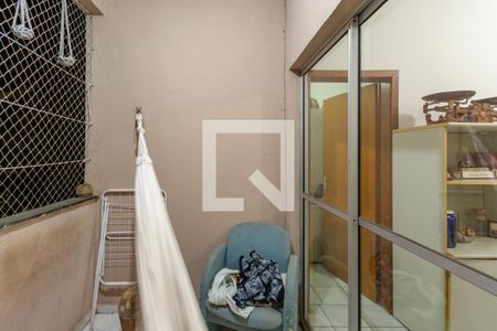 Varanda da Sala de apartamento à venda com 3 quartos, 120m² em Liberdade, Belo Horizonte